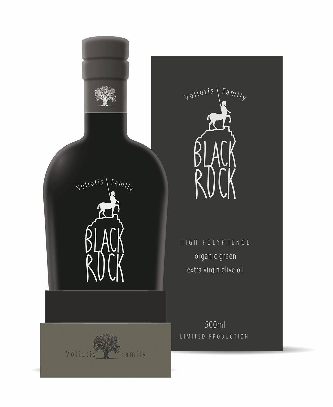 BLACK ROCK Ekstra jomfru olivenolie Økologisk 500ml