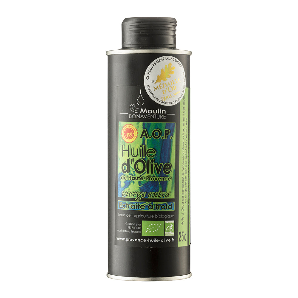Moulin Bonaventure  AOP Provence - økologisk ekstra jomfru olivenolie - 1000ml